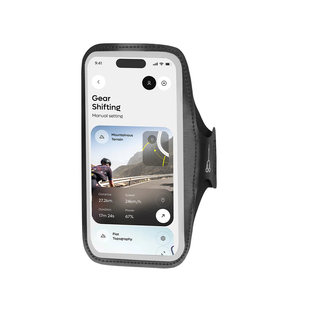 Rixus RXSP03 Grösse XL Ultra-Robustes Sportarmband – Schwarz