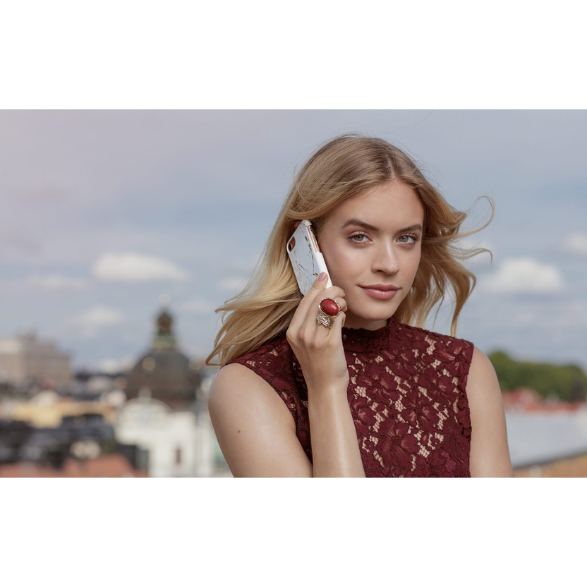 iDeal of Sweden - iPhone 8 Plus / 7 Plus / 6S Plus / 6 Plus Hardcase Hülle - Carrara Gold