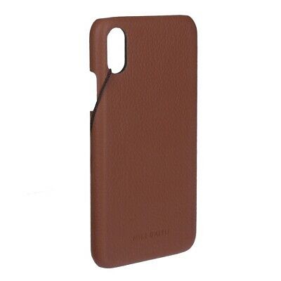Mike Galeli - iPhone Xs / X Echtleder Hülle Back Case - Braun