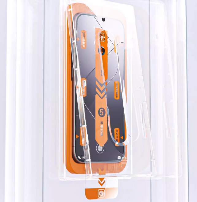 Magic Echt Glas 9H Clear HD Panzerglas mit Anbringhilfe für iPhone