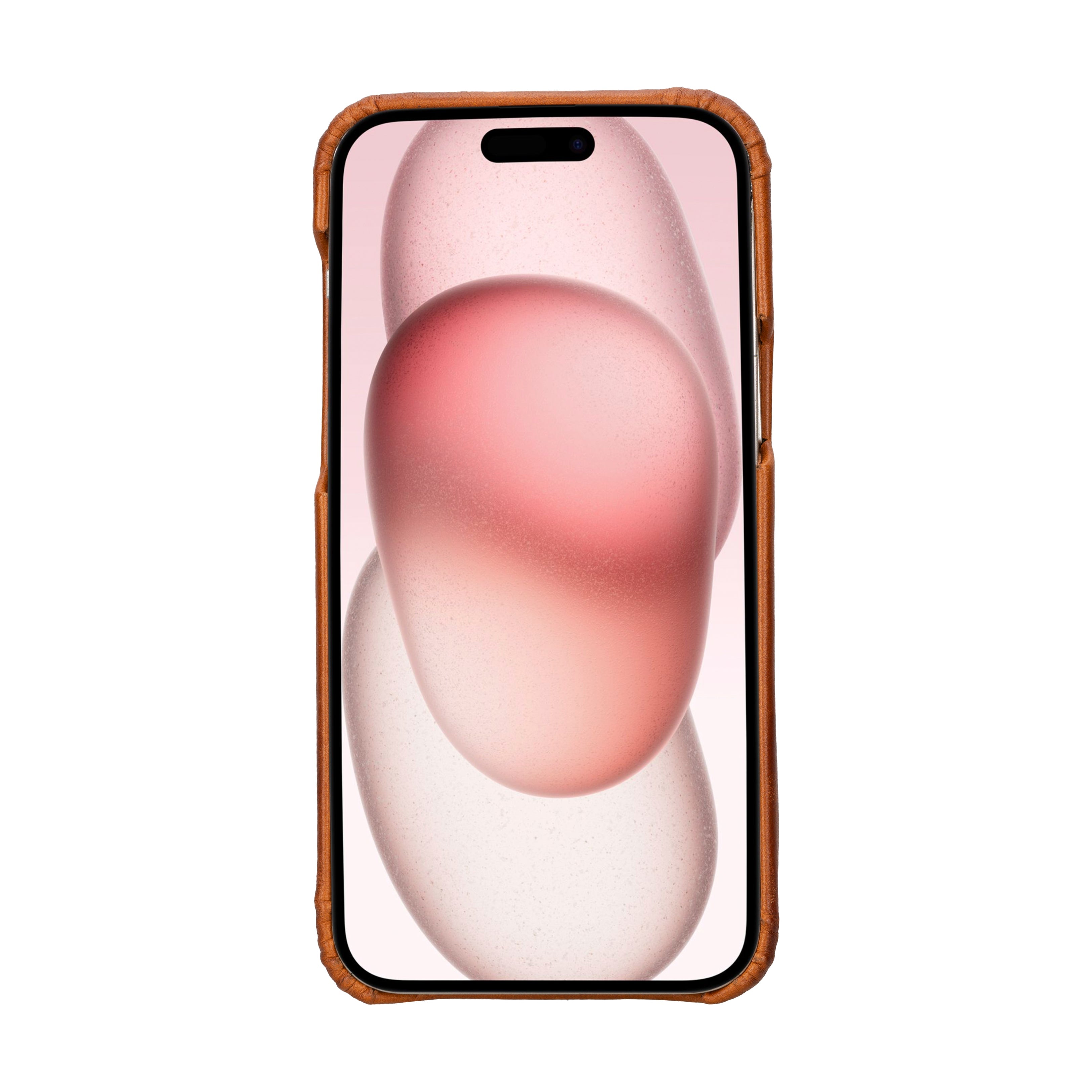 Apple iPhone 16 Serie Volllederbeschichtete Hülle