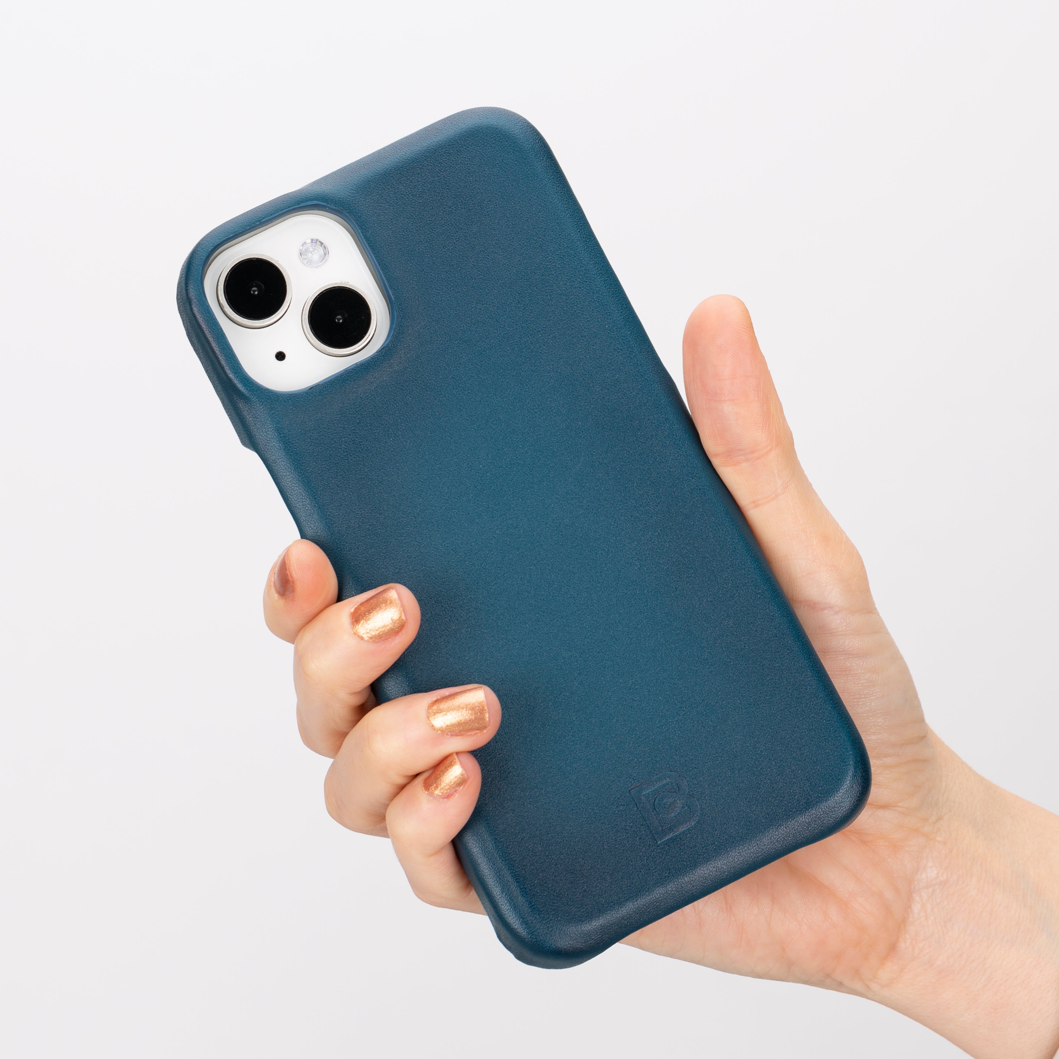 Apple iPhone 16 Serie Volllederbeschichtete Hülle