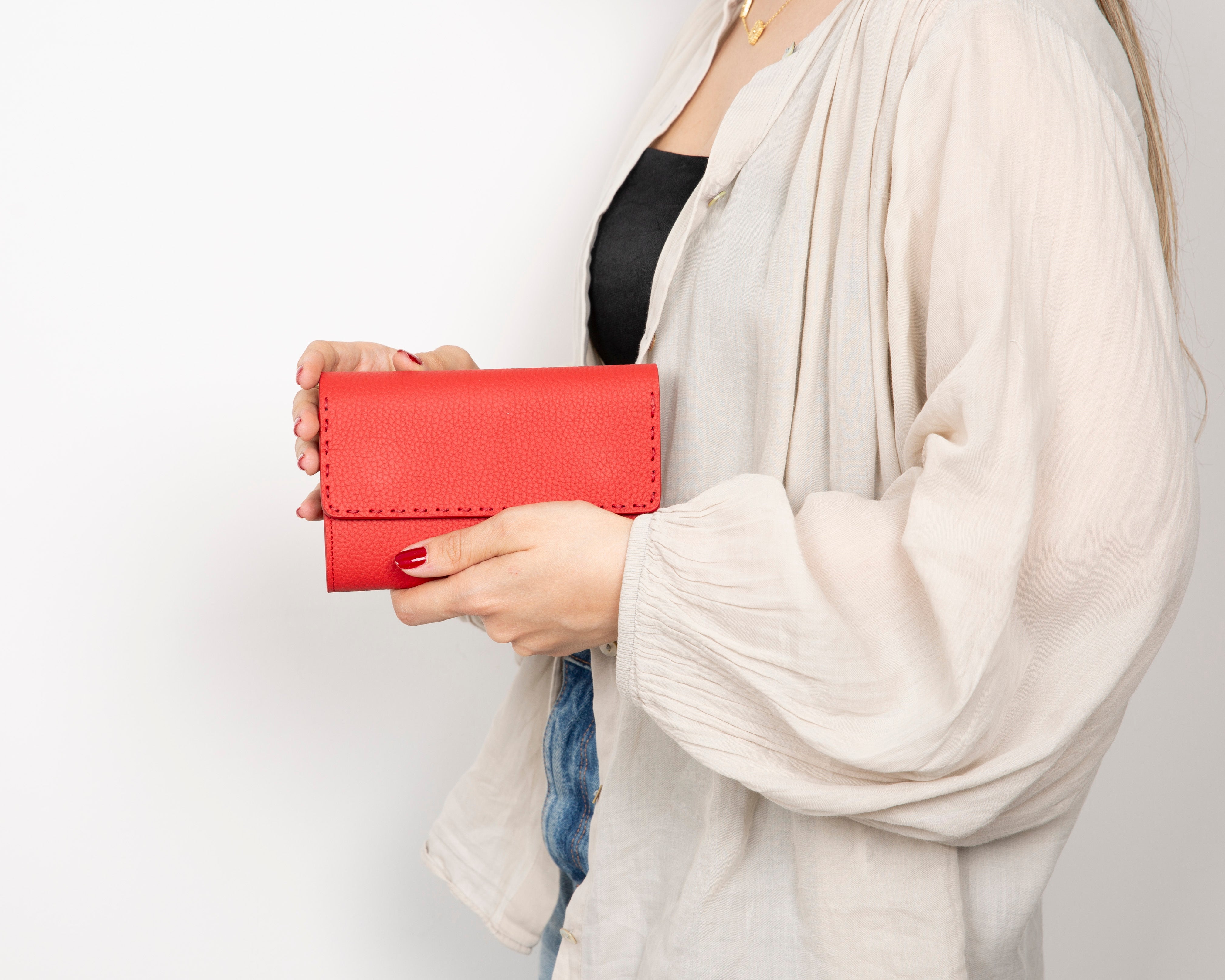 Linea Leder Portemonnaie für Frauen