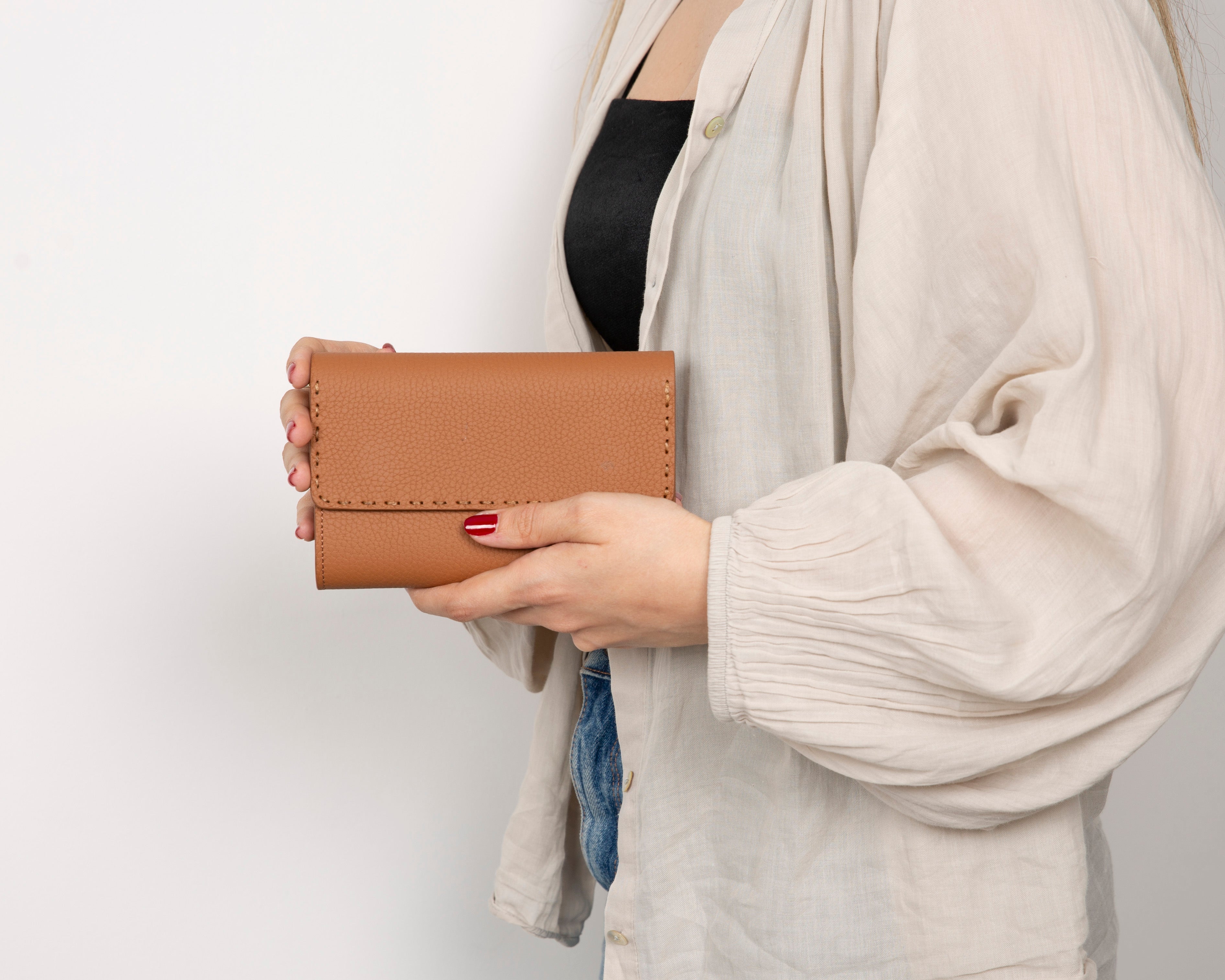 Linea Leder Portemonnaie für Frauen