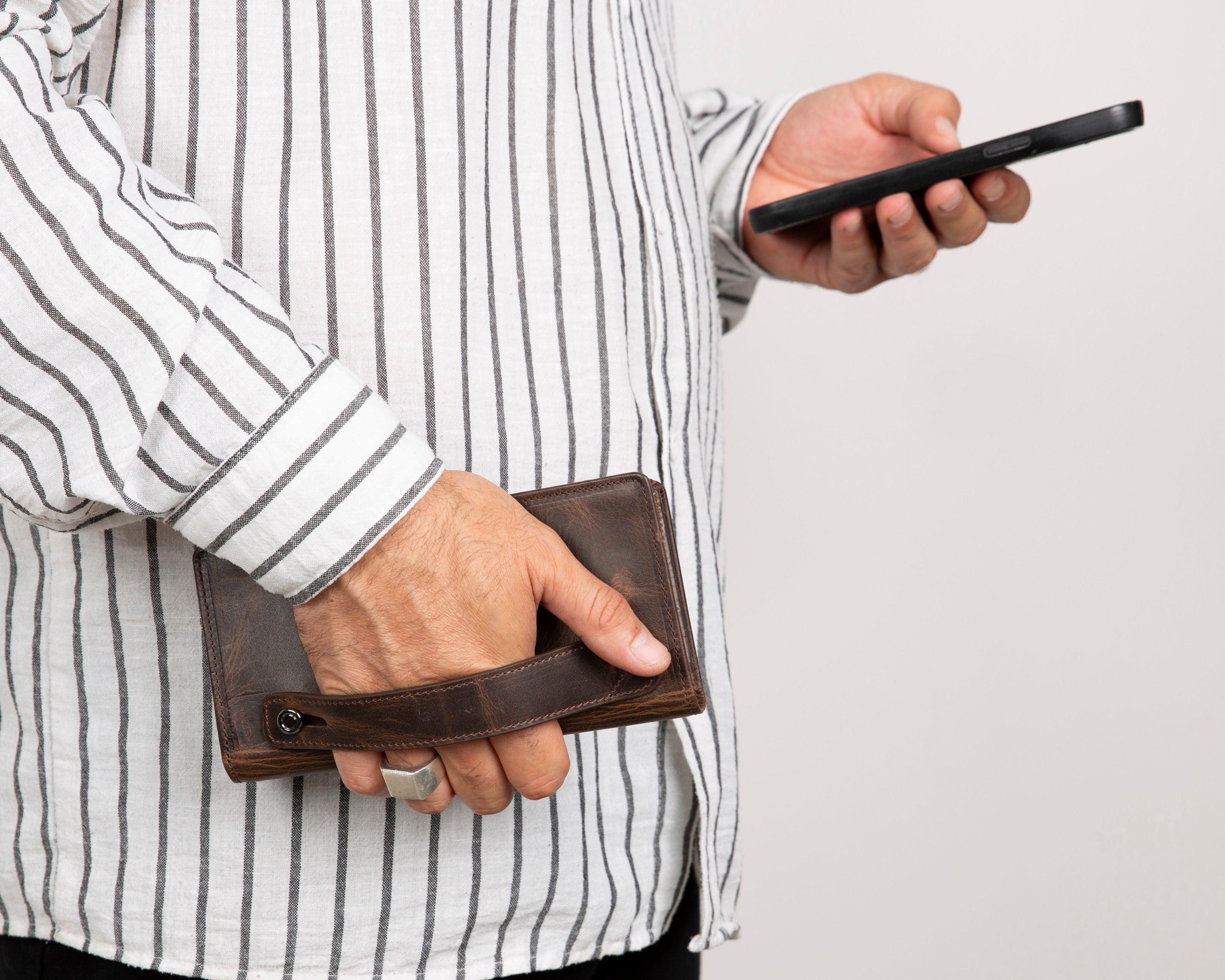 Modell Aura/ Damen Leder Geldbörse mit Handyfach