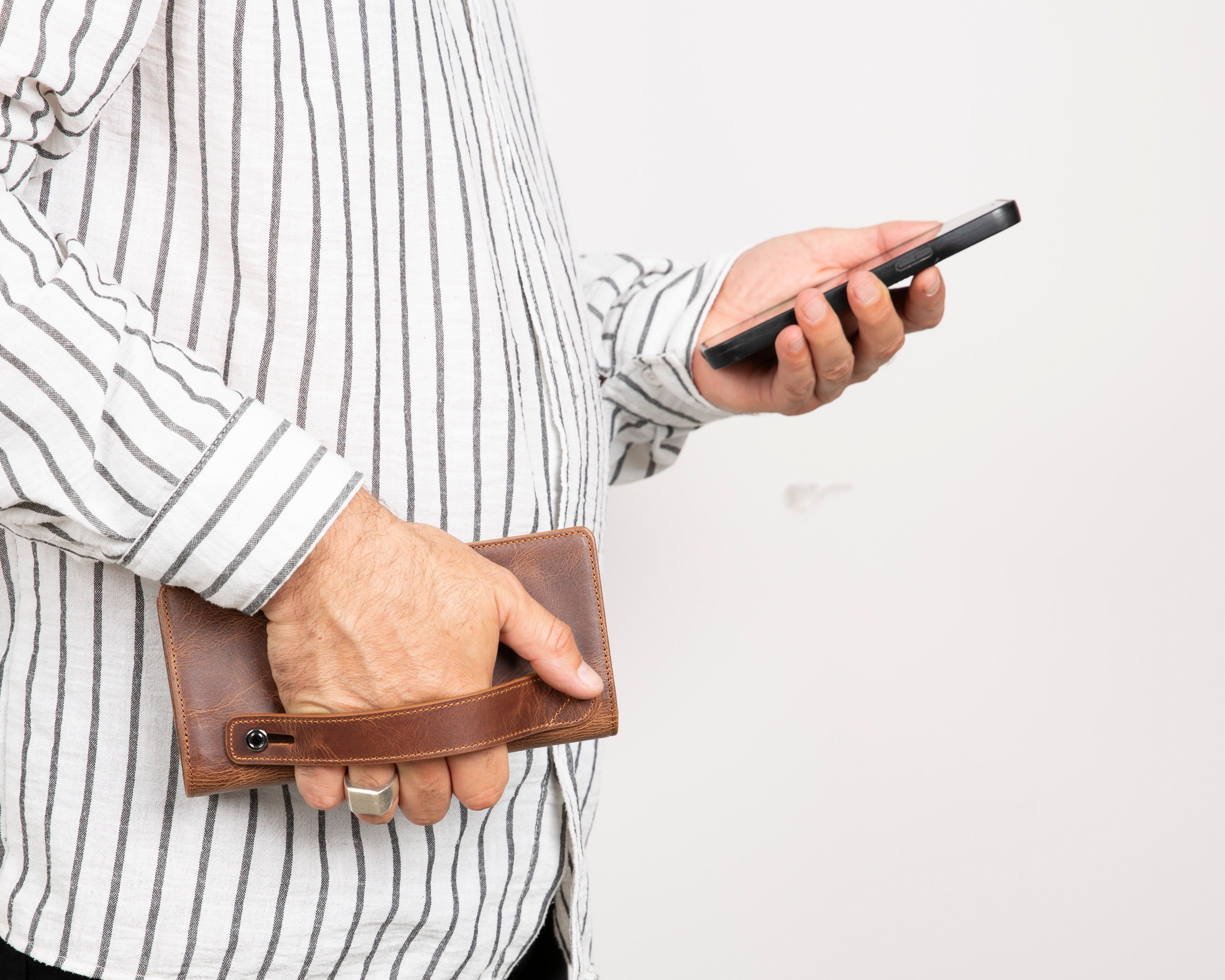 Modell Aura/ Damen Leder Geldbörse mit Handyfach