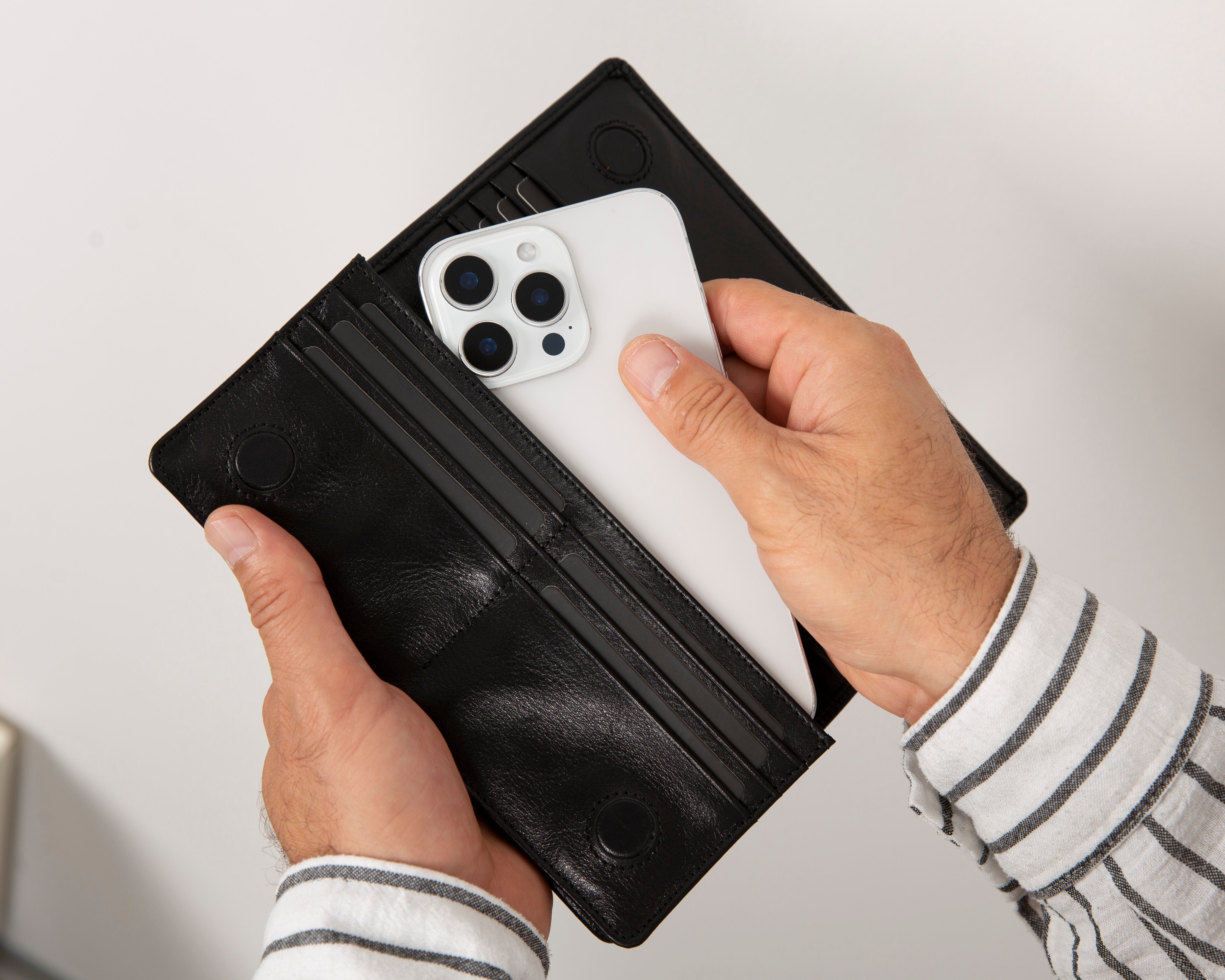 Modell Aura/ Damen Leder Geldbörse mit Handyfach