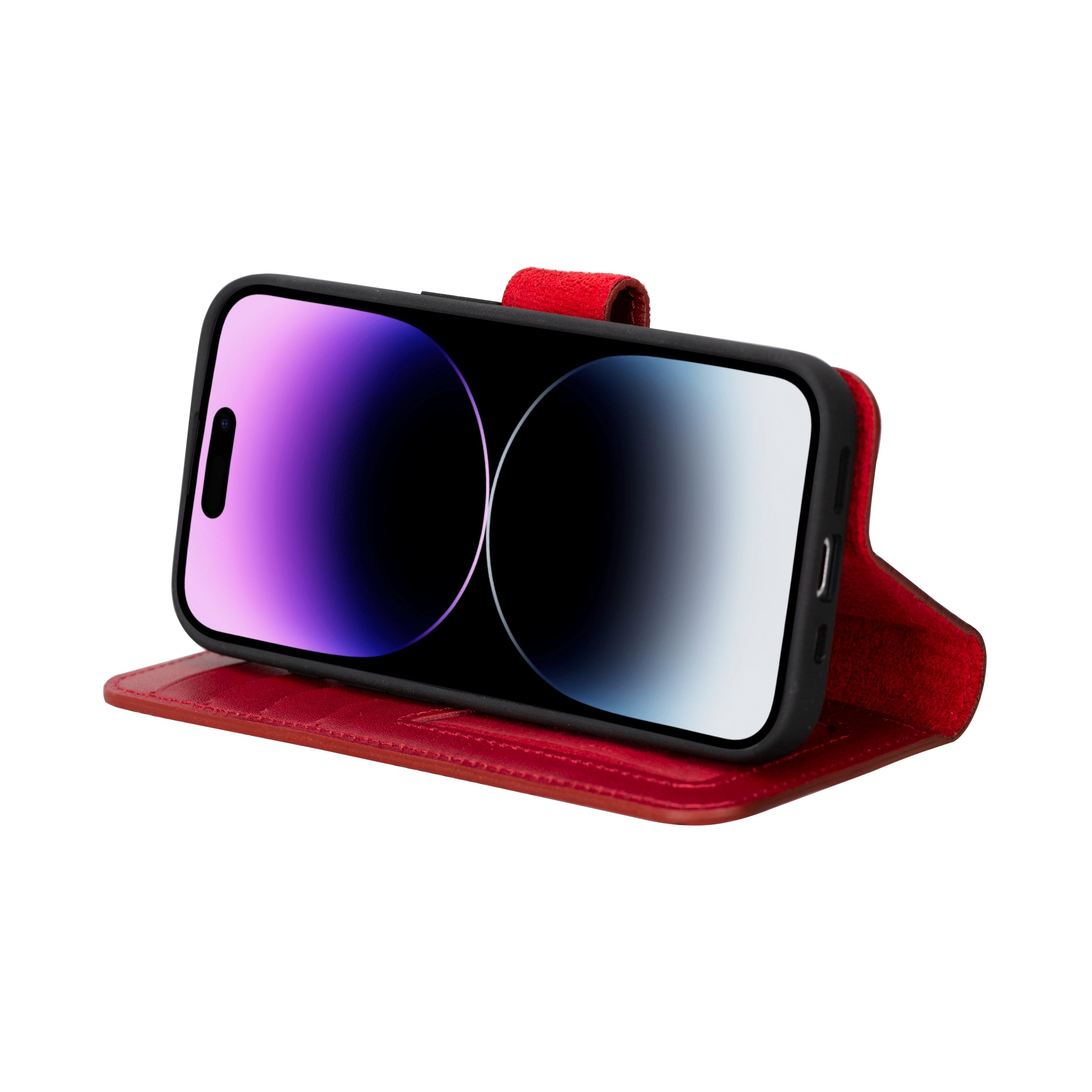 iPhone 16 abnehmbare Lederhülle mit MagSafe