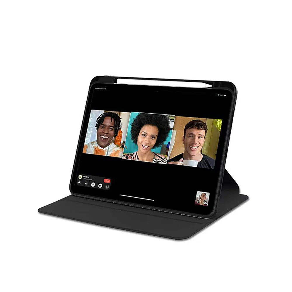 PU Leder Schutzhülle für iPad Air & Pro 11" – Schwarz