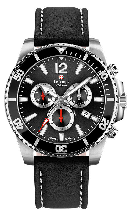 Swiss Naval Patrol Chronograph Diver Unisex Uhr