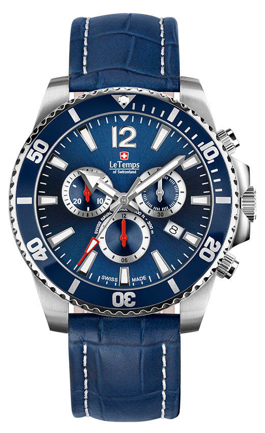 Swiss Naval Patrol Chronograph Diver Unisex Uhr