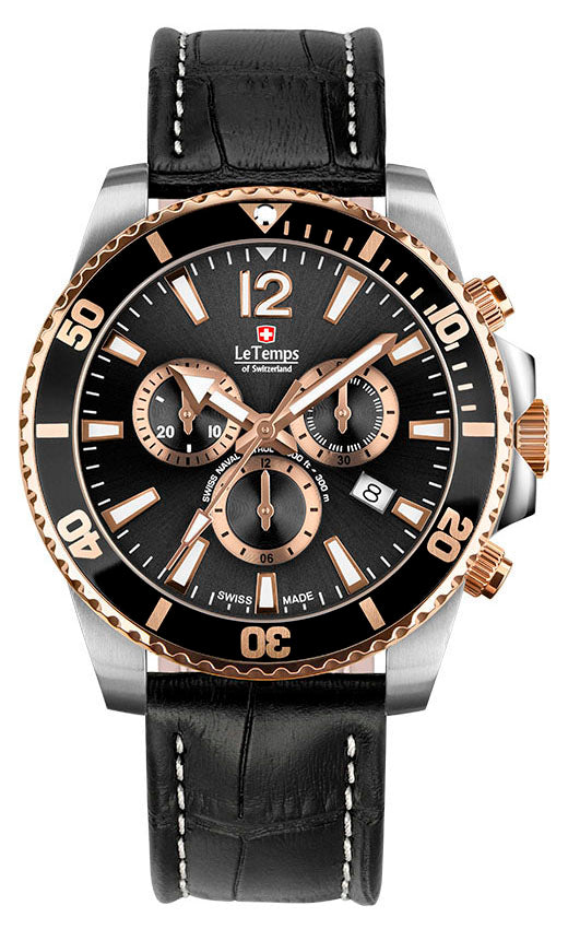 Swiss Naval Patrol Chronograph Diver Unisex Uhr