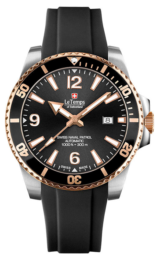 Swiss Naval Patrol Automatik Diver Unisex Uhr