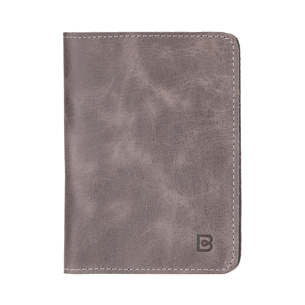 Reisepass Echt Leder Schutzhülle Passport Etui mit kartenfach Handmade