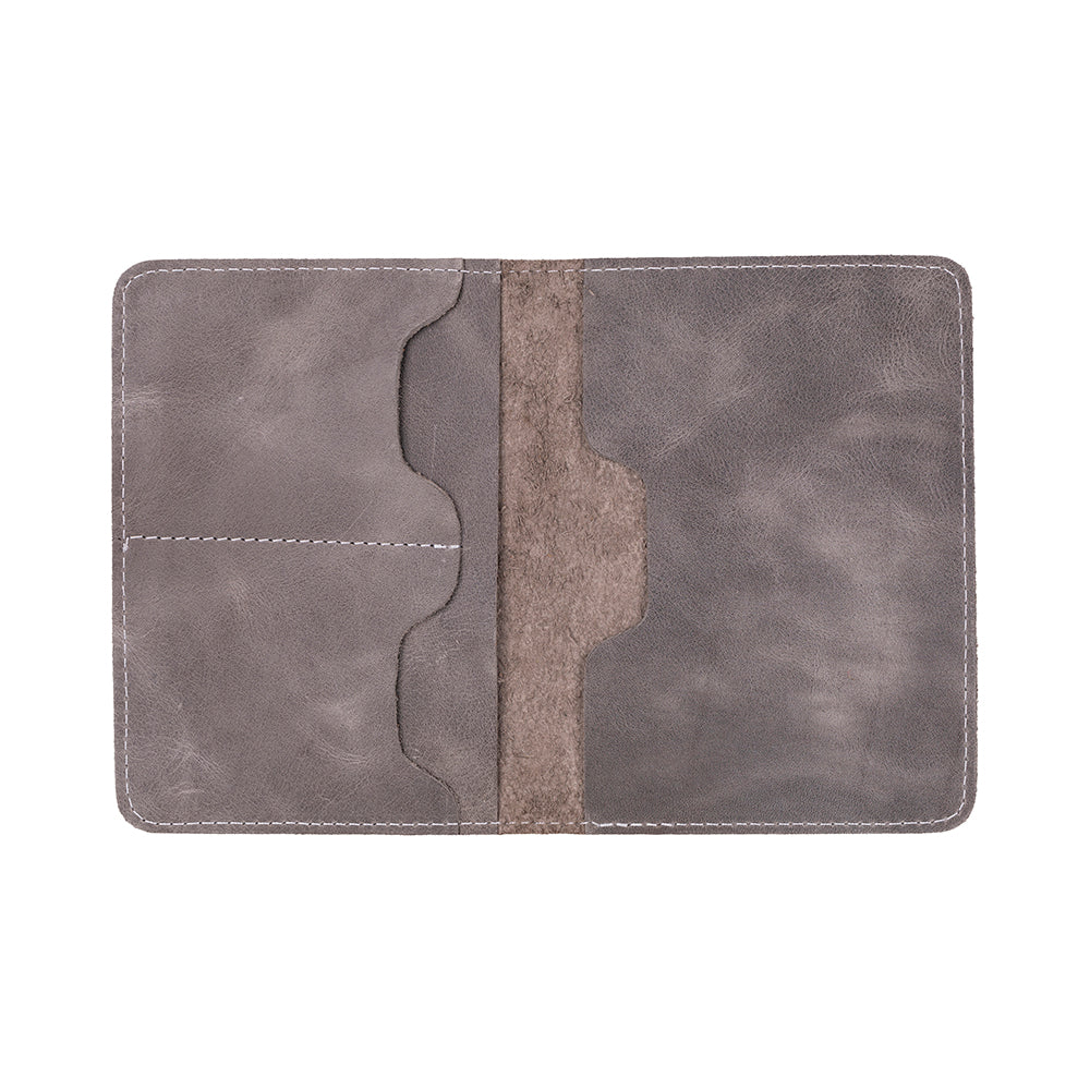 Reisepass Echt Leder Schutzhülle Passport Etui mit kartenfach Handmade