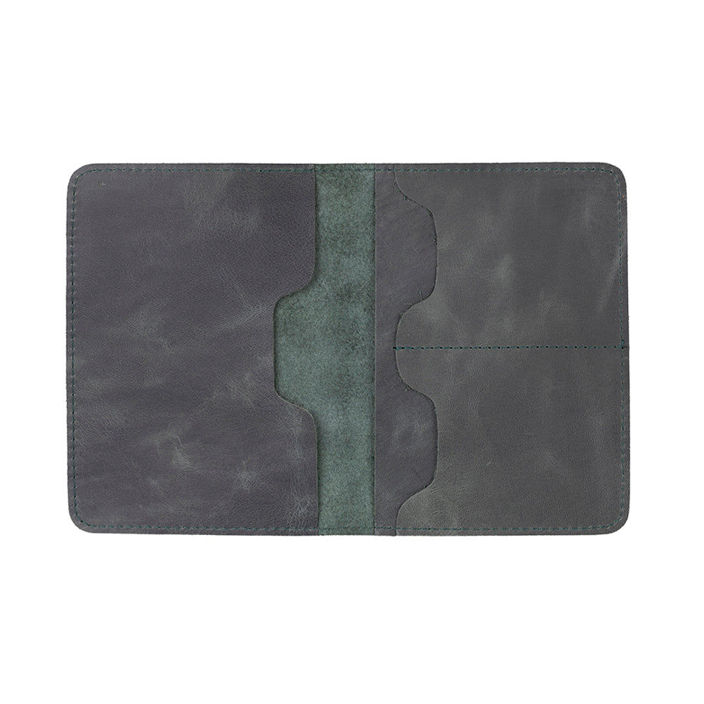 Reisepass Echt Leder Schutzhülle Passport Etui mit kartenfach Handmade