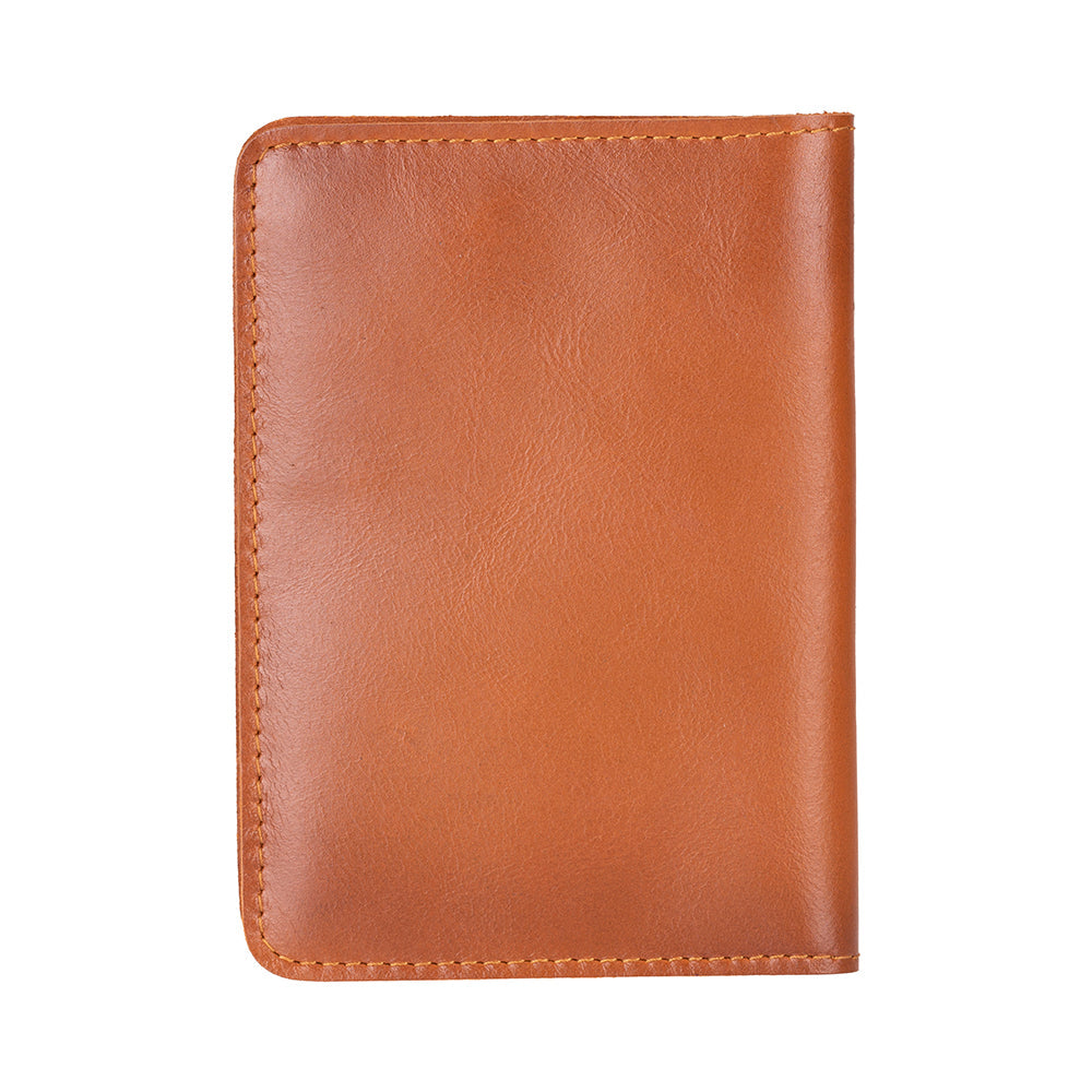 Reisepass Echt Leder Schutzhülle Passport Etui mit kartenfach Handmade