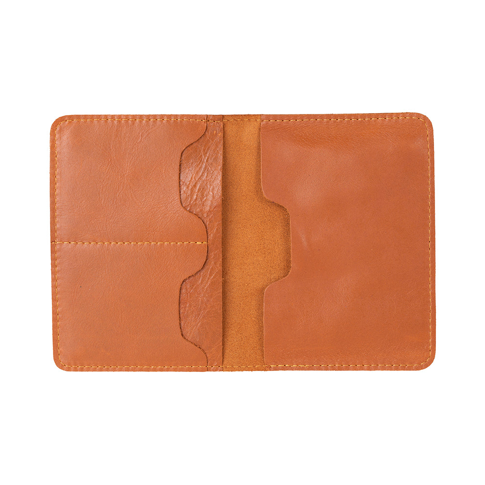 Reisepass Echt Leder Schutzhülle Passport Etui mit kartenfach Handmade