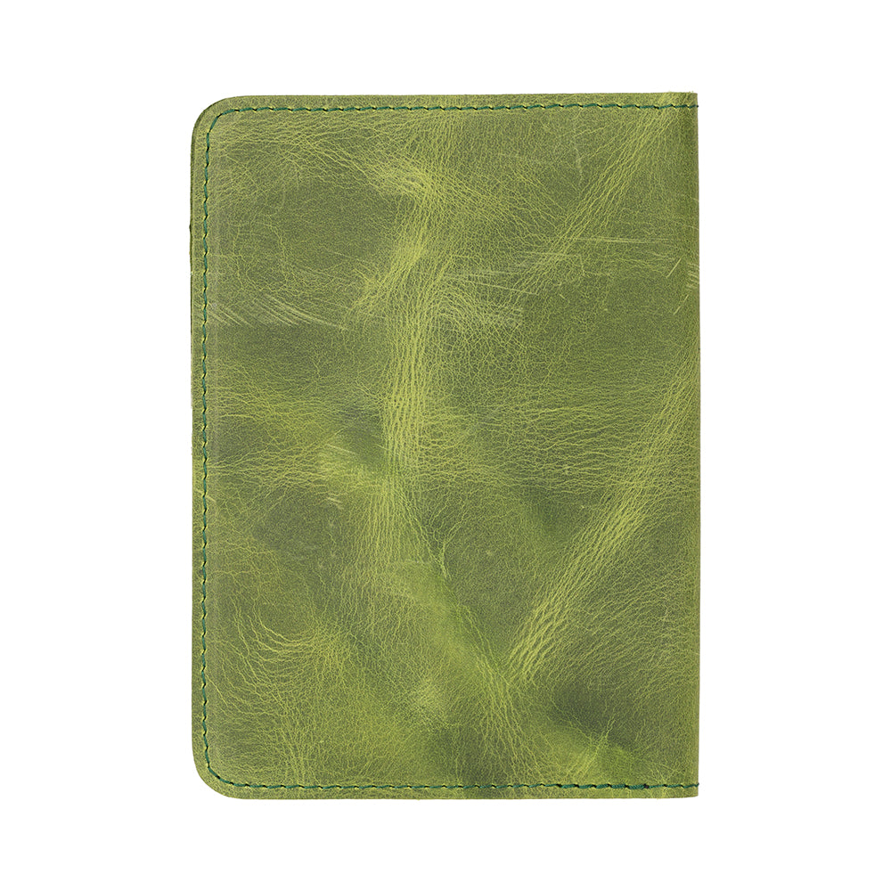 Reisepass Echt Leder Schutzhülle Passport Etui mit kartenfach Handmade