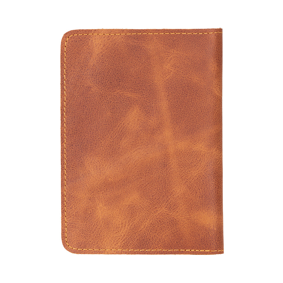 Reisepass Echt Leder Schutzhülle Passport Etui mit kartenfach Handmade