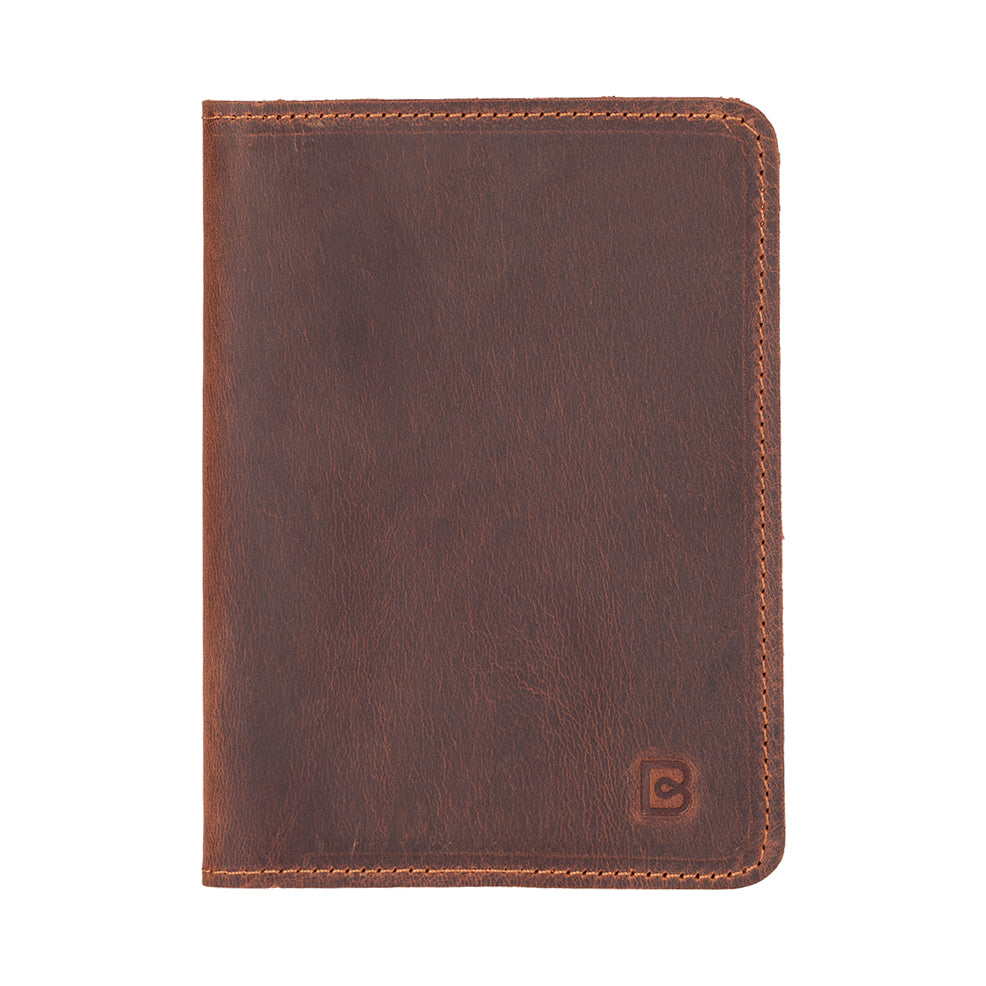 Reisepass Echt Leder Schutzhülle Passport Etui mit kartenfach Handmade