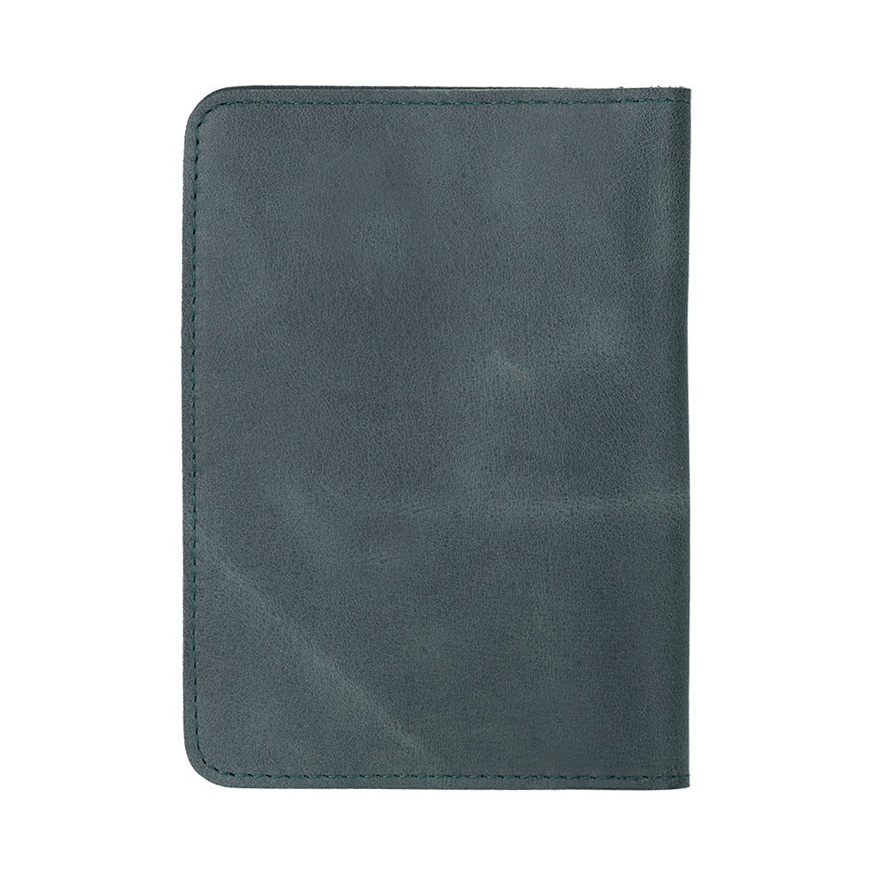 Reisepass Echt Leder Schutzhülle Passport Etui mit kartenfach Handmade