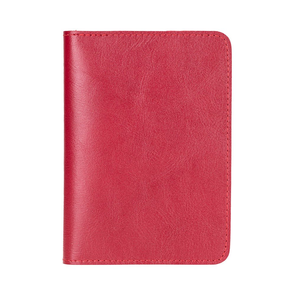 Reisepass Echt Leder Schutzhülle Passport Etui mit kartenfach Handmade