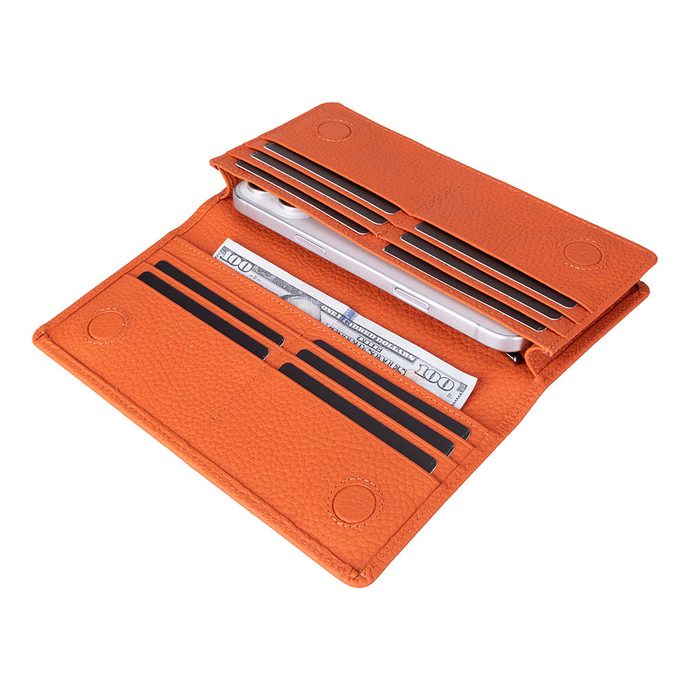 Modell Aura/ Damen Leder Geldbörse mit Handyfach