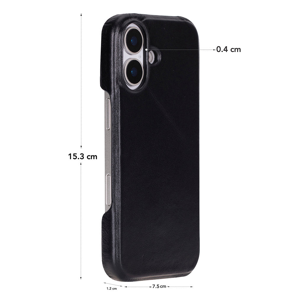 iPhone 17 (6.3") Ultimate Jacket Echtleder Dünne Hülle