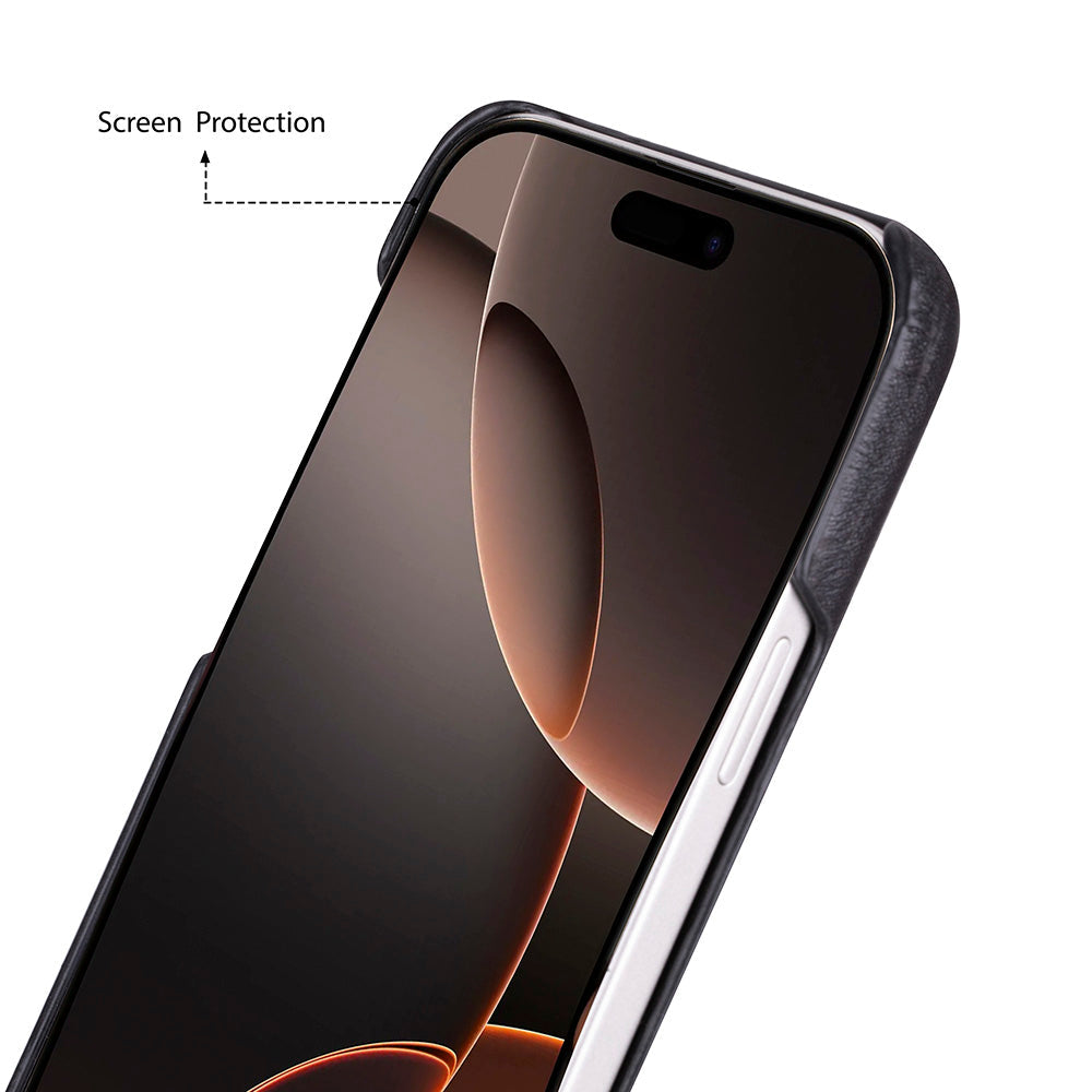 iPhone 17 Pro Max (6.9") Ultimate Jacket Echtleder Dünne Hülle