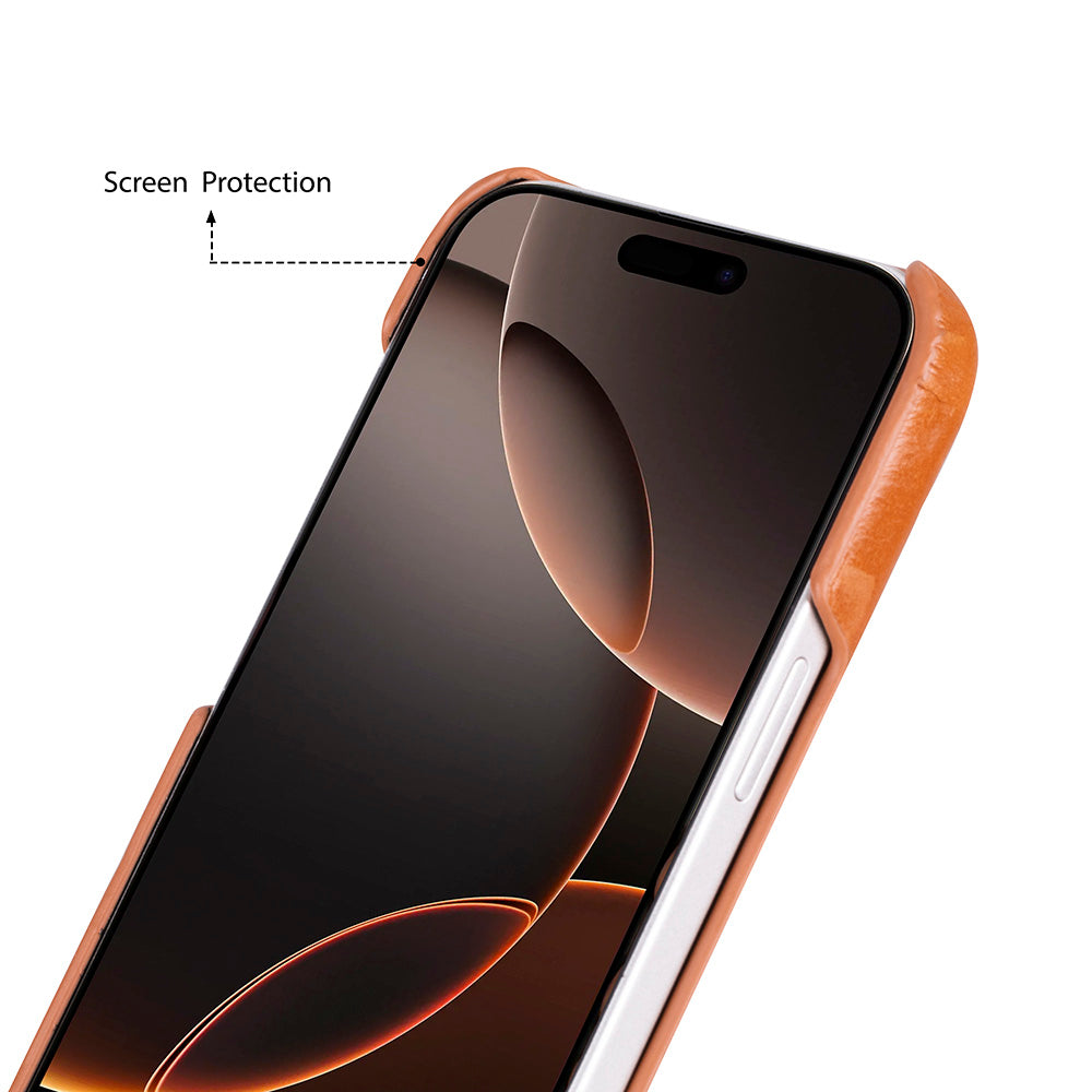 iPhone 17 Pro (6.3") Ultimate Jacket Echtleder Dünne Hülle