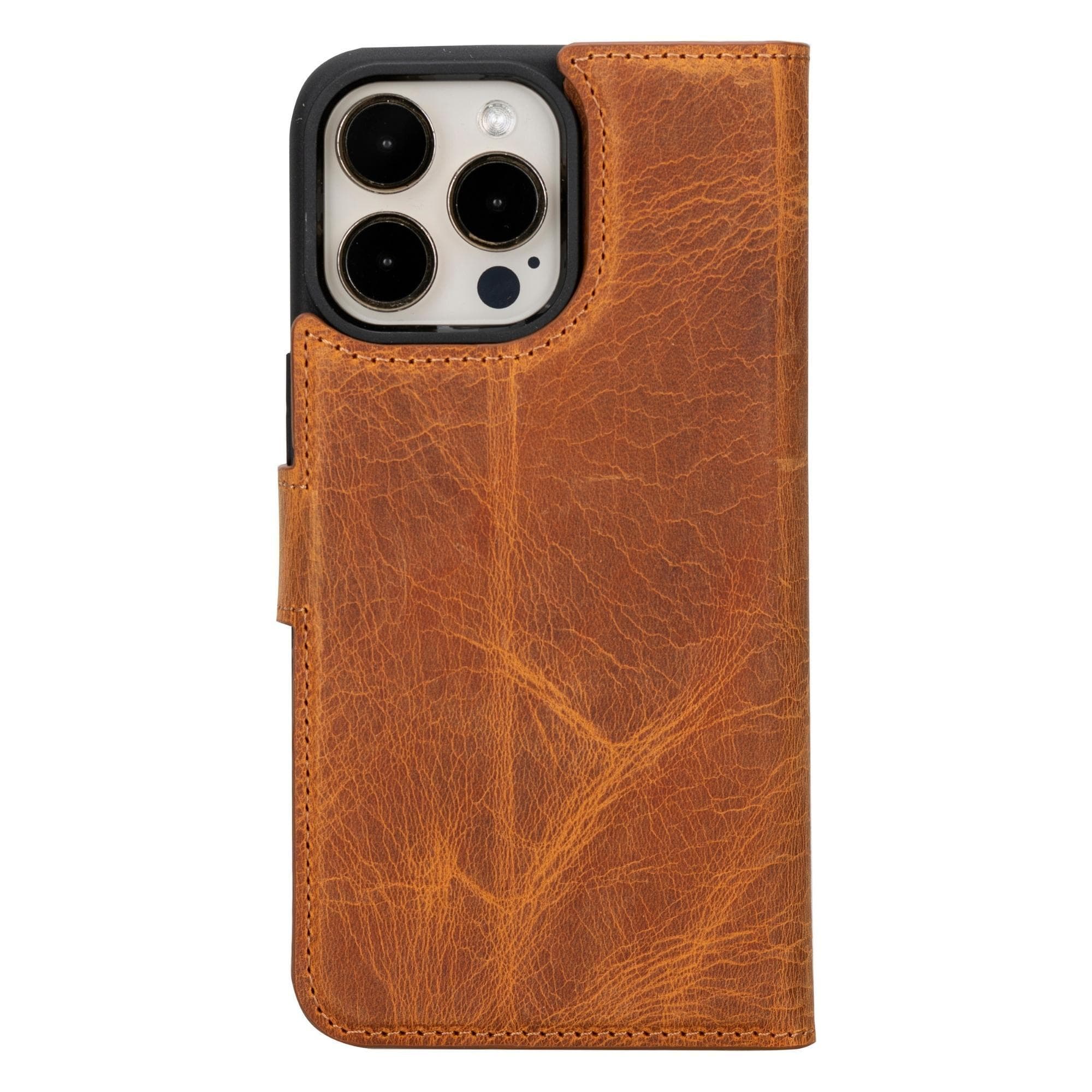 B2B - iPhone 15 Series Leather Wallet Case Bouletta B2B