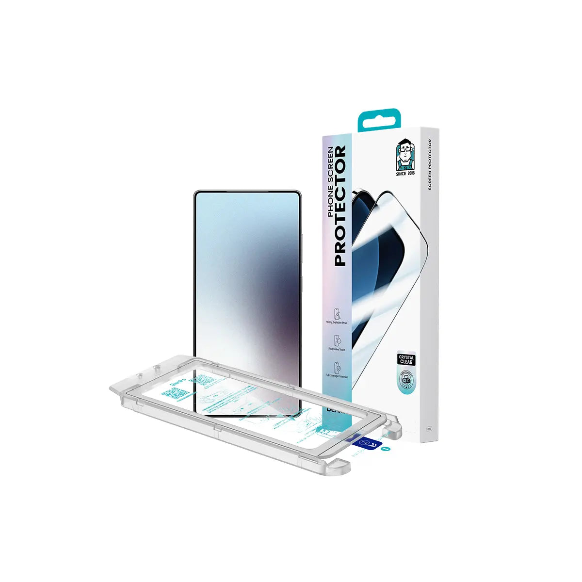 Panzerglas 3D Echt Schutzglas 9H Clear HD für Samsung