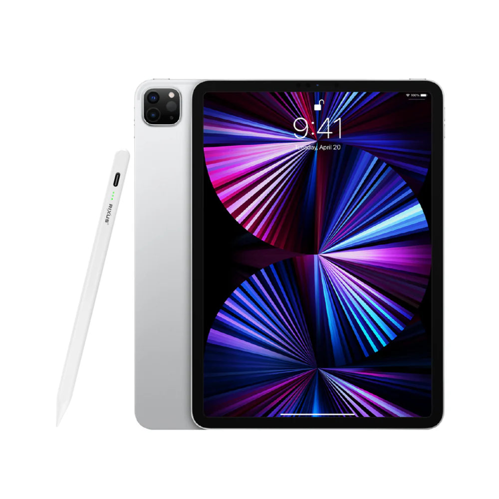 Rixus RXPL02 Smooth Writing Capacitive Stylus 2 – Kapazitiver iPad-Stift mit LED-Licht