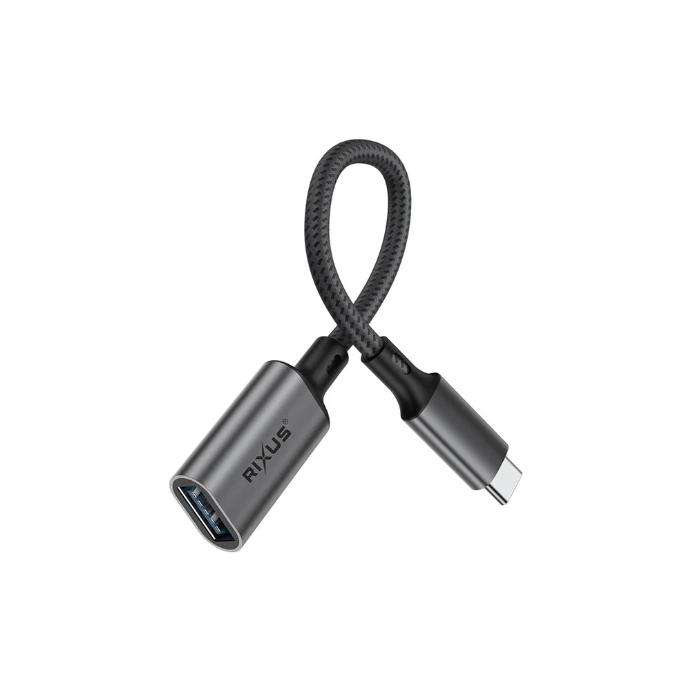 Rixus RXMU24 USB-C zu USB-A 3.0 Adapter – Schnell & Vielseitig