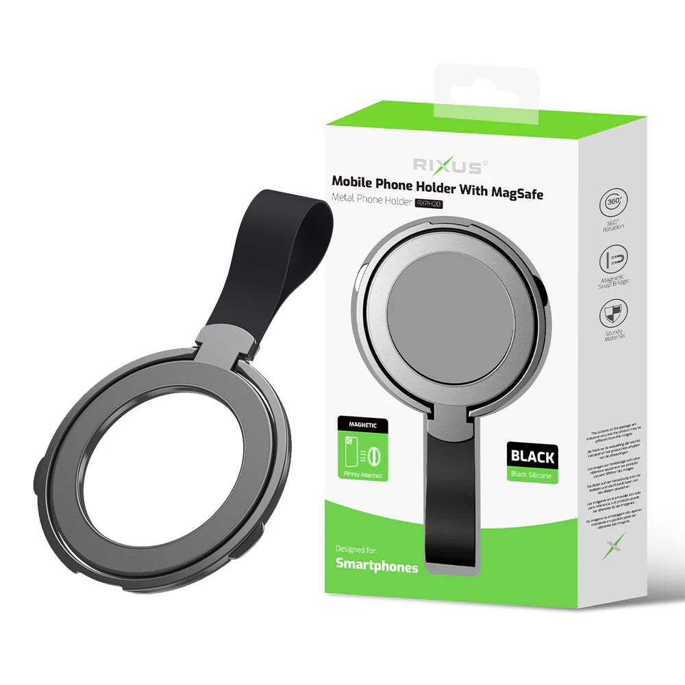 Magnetische Smartphone-Halterung (Schwarz)