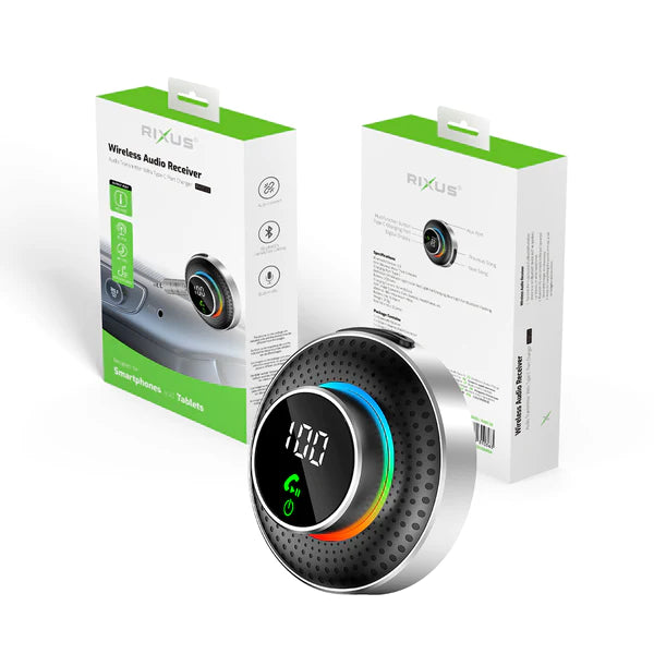 Multifunktionales Wireless Audio-Erlebnis: Rixus Bluetooth und AUX Empfänger