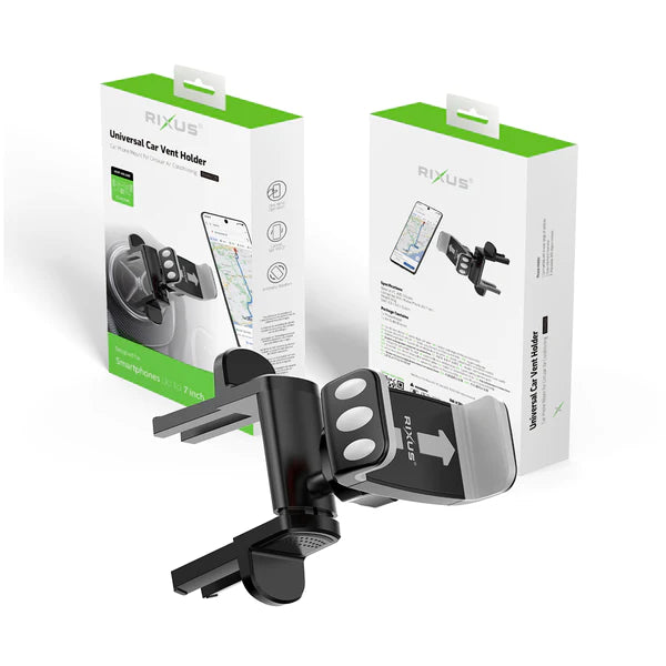 RIXUS RXHW28 UNIVERSAL AUTO LÜFTERHALTER SCHWARZ