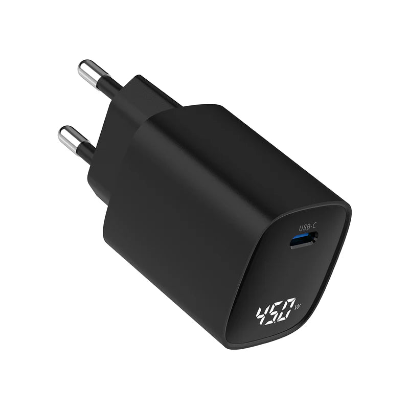45W USB-C Ladegerät – Mit Digitalanzeige & Intelligenter Schnellladefunktion