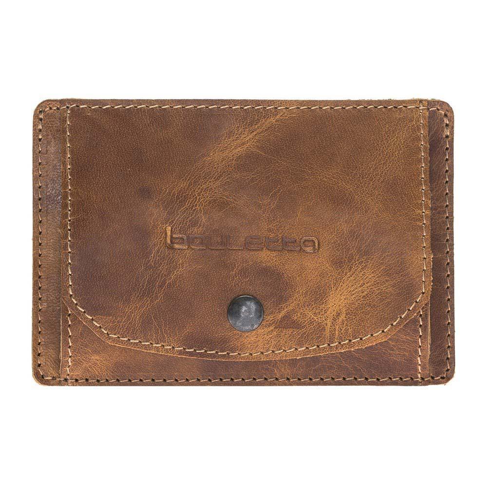 Funktionelle Leder Kreditkarteninhaber Pflanzlich Bräunen