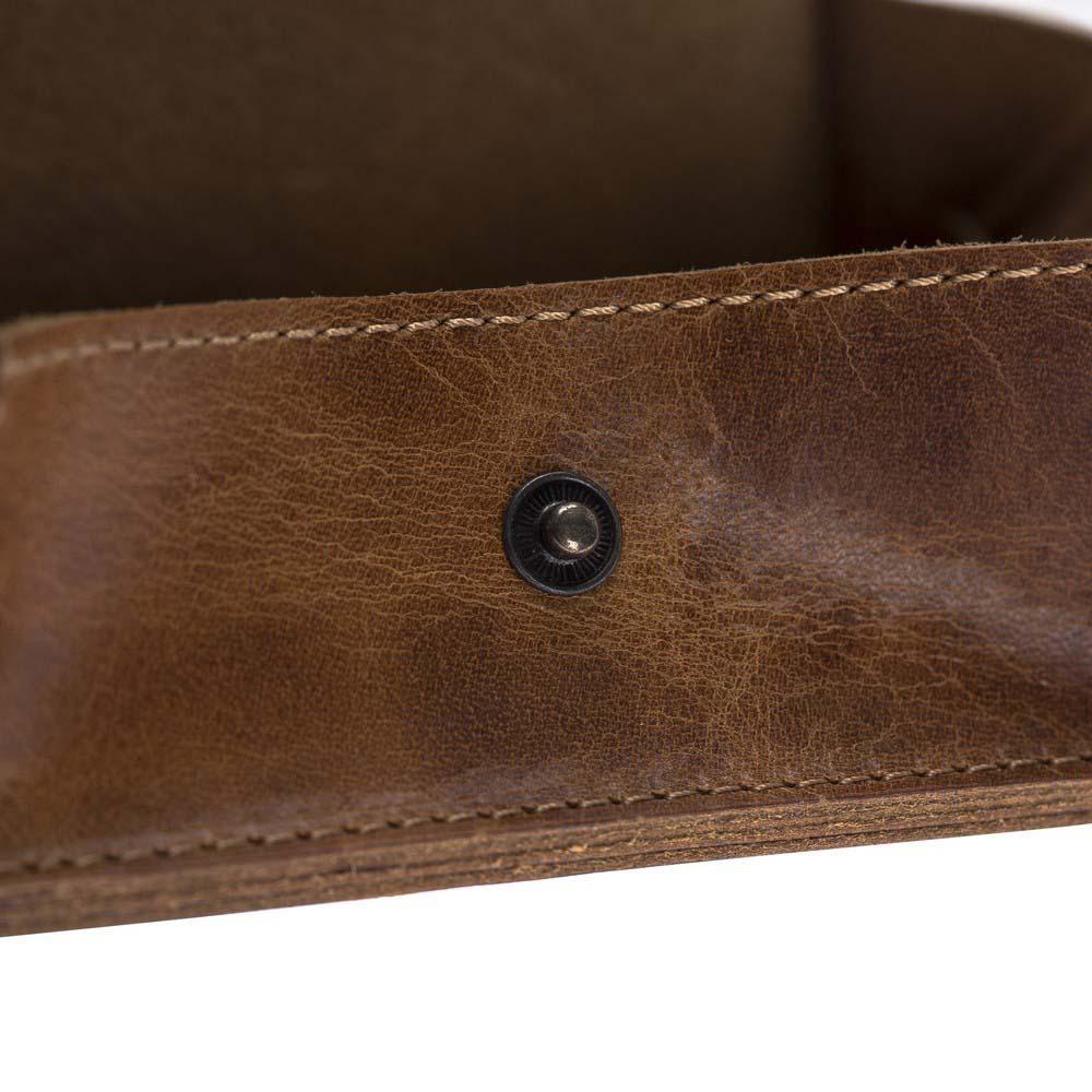 Funktionelle Leder Kreditkarteninhaber Pflanzlich Bräunen