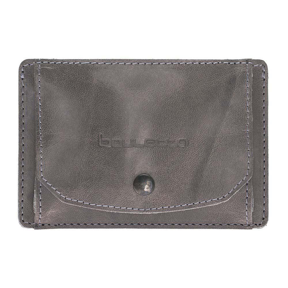 Funktionelle Leder Kreditkarteninhaber Pflanzlich Grau