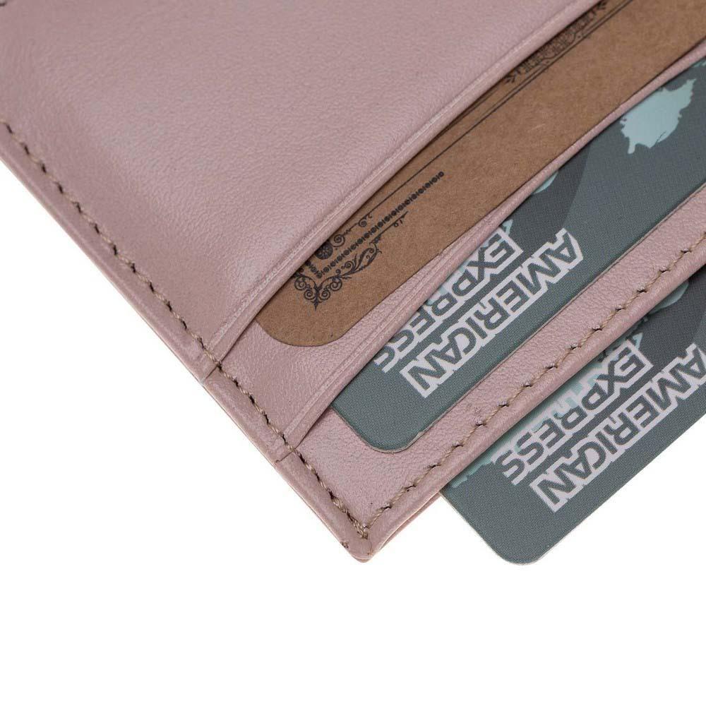 Leder Kreditkarteninhaber Nackt