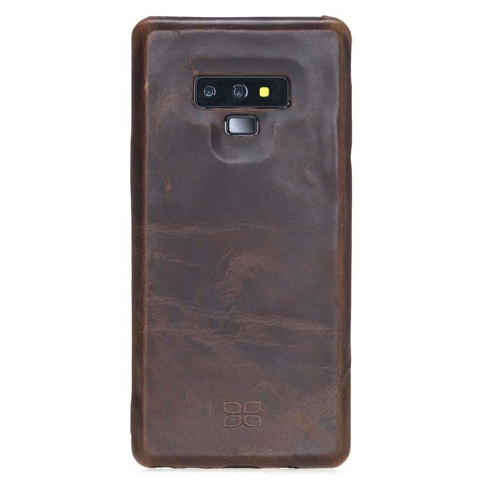 Ultra Abdeckung Snap On Back Cover für Samsung Note 9 Pflanzlich Dunkel Braun