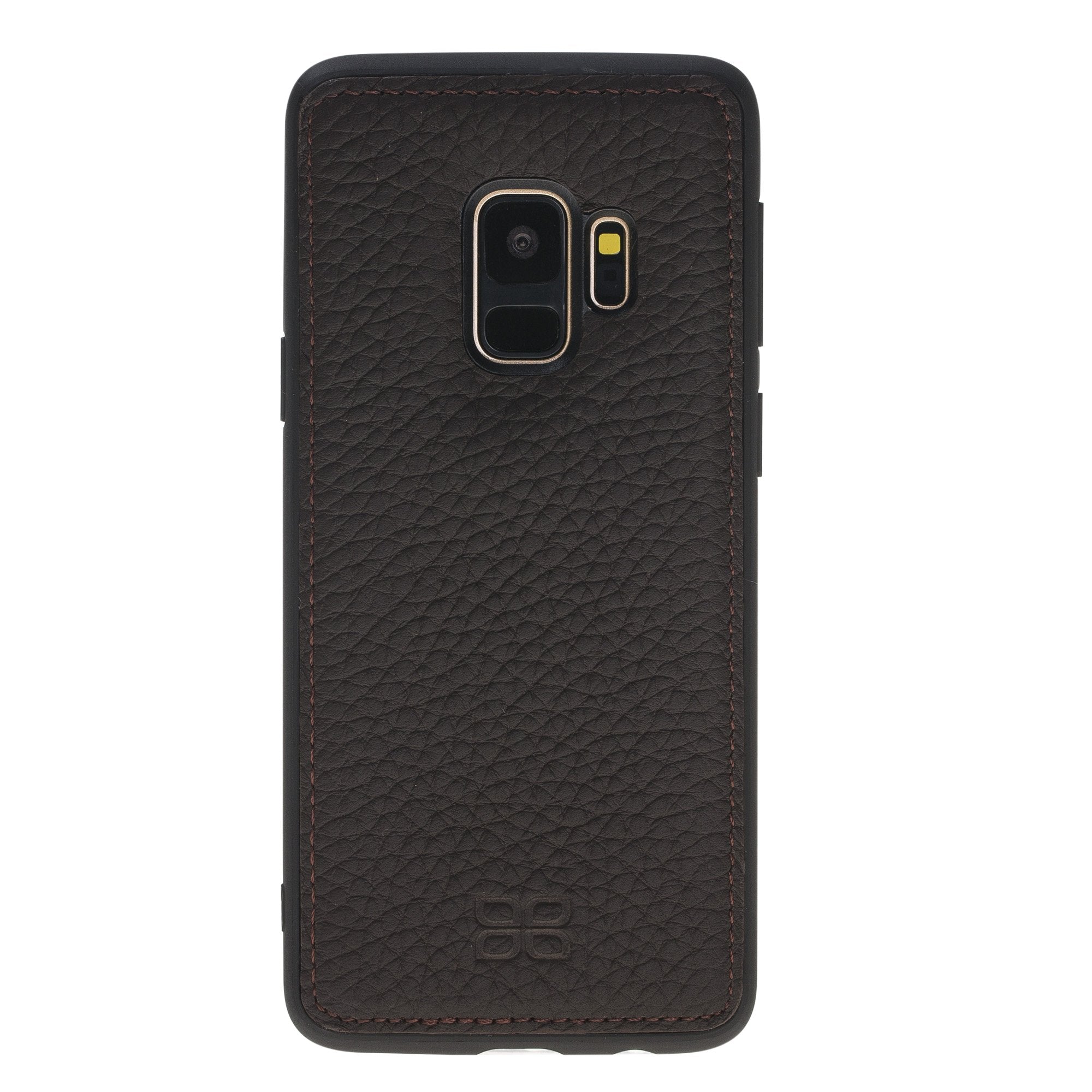 Magnetische abnehmbare Leder Geldbörse für Samsung Galaxy S9 - Braun