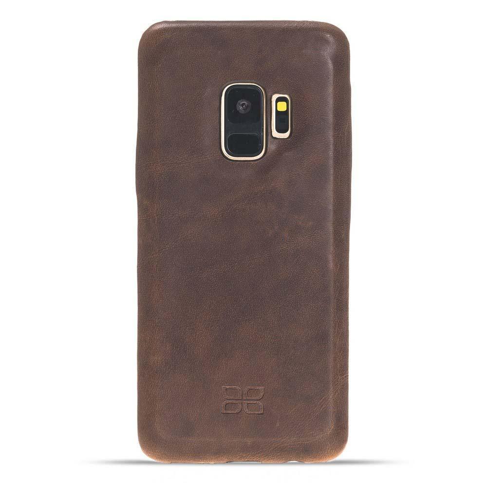 Ultra Abdeckung Snap On Back Cover für Samsung Galaxy S9 in Vegetal Dark Brown
