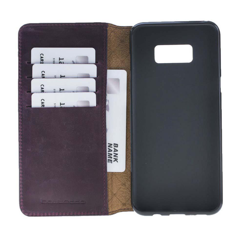 Ledertasche für Samsung Galaxy S8 - Antik Lila
