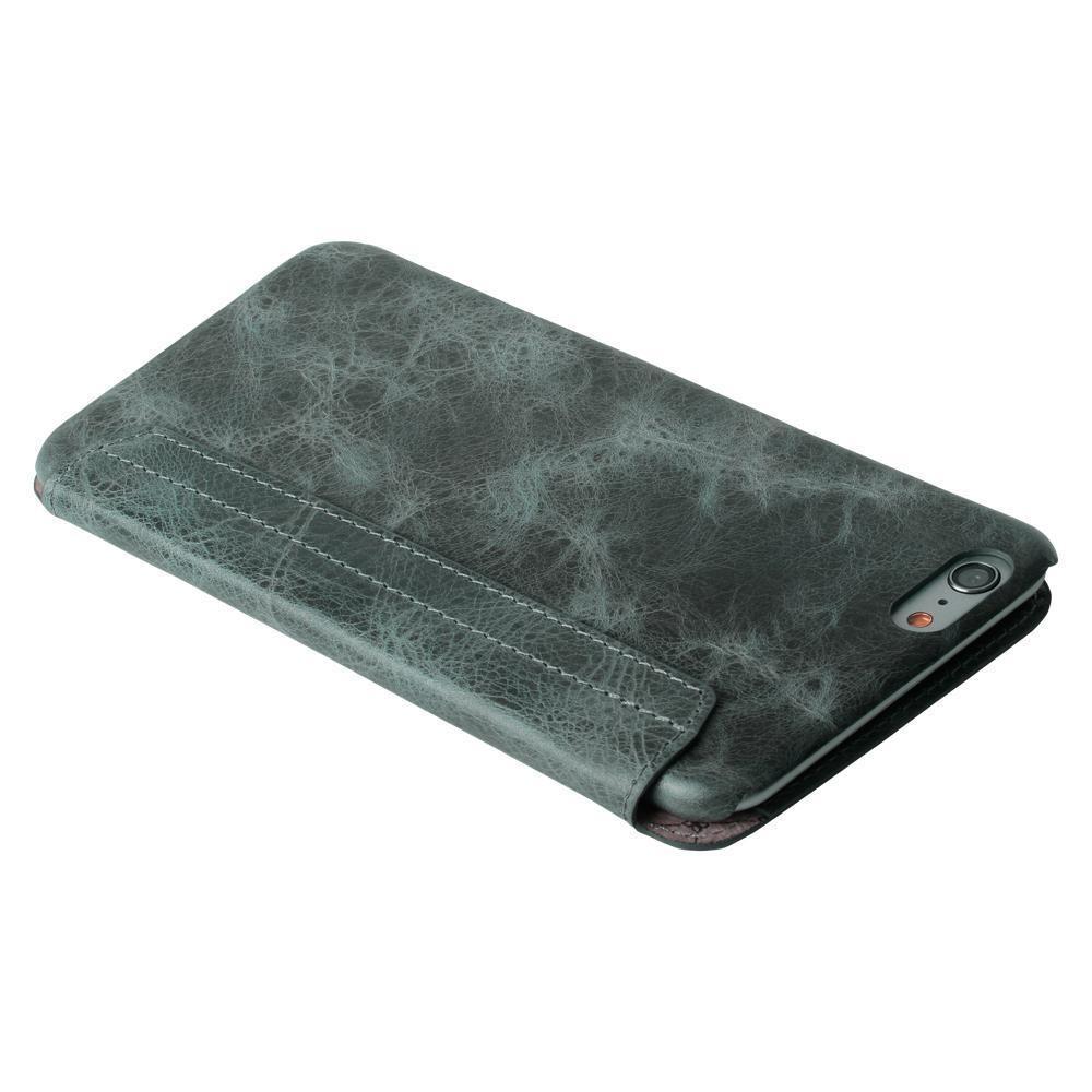 Ultimative Buch Leder Telefon Kasten für Apple iPhone 6 Plus / 6S plus Vesselle Dunkel Grau