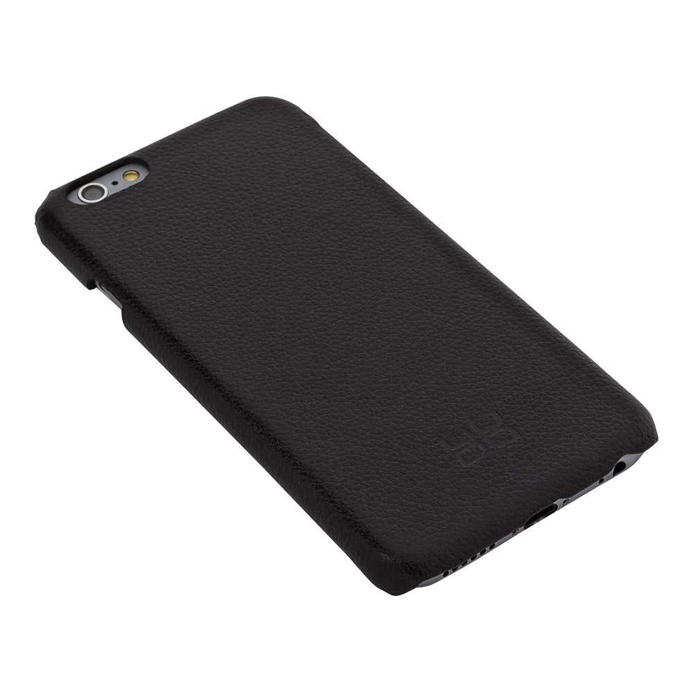 Ultimative Jacke Leder Telefon Kasten Apple iPhone 6 / 6S Rolex Schwarz