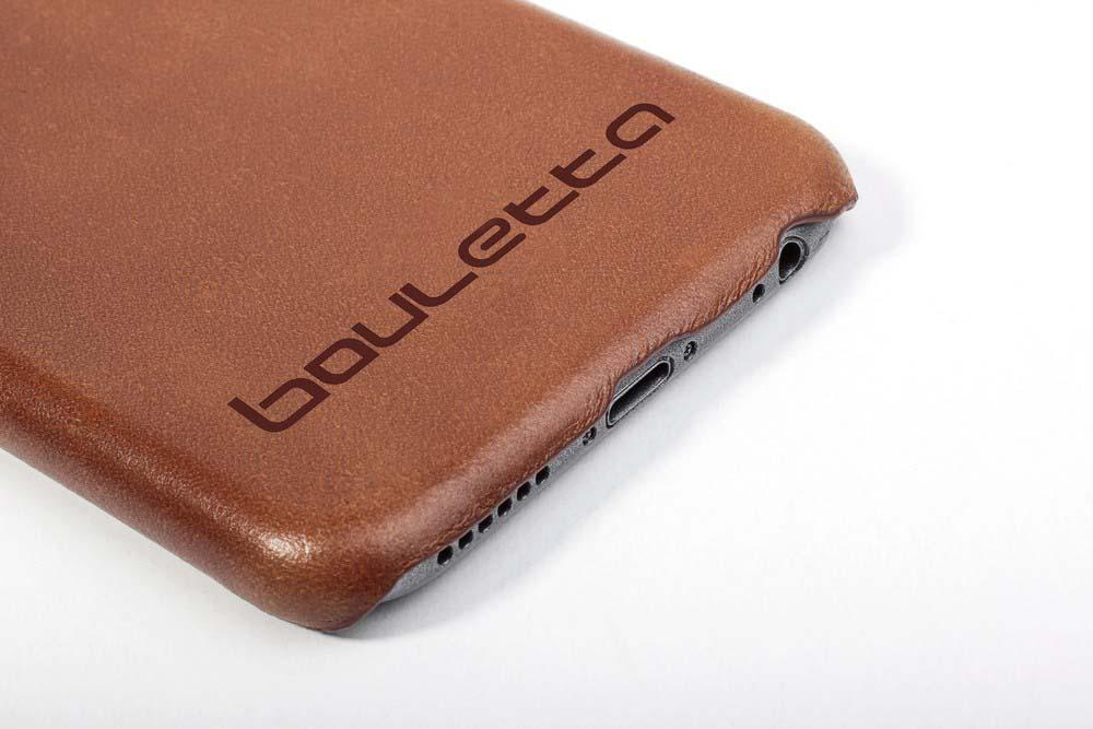 Ultimative Jacke Leder Telefon Kasten Apple iPhone 6 / 6S Rustikal Bräunen